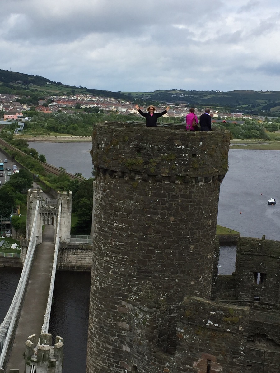 Conwy Castle- The princess in the tower