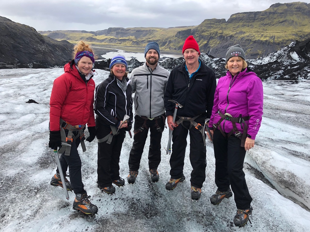Tackling the Solheimajokull Glacier