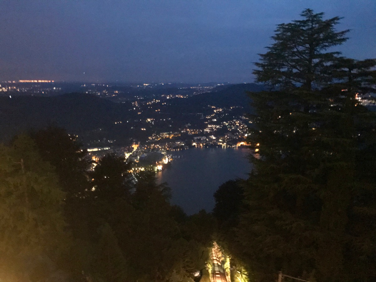 Lake Como- funicular view