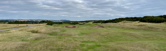 Montrose Links- 1562 course, hole 4 approach