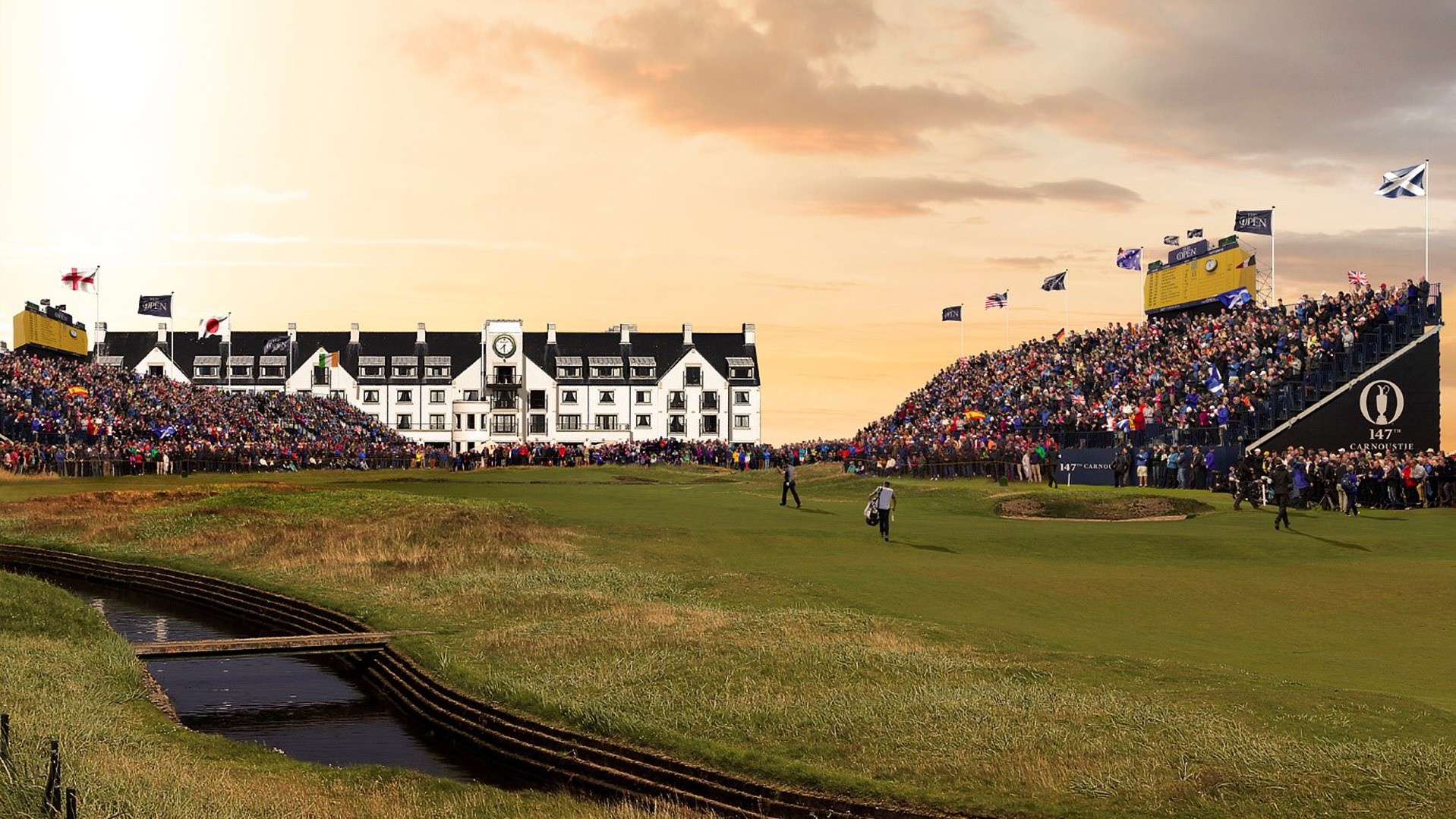 Carnoustie- home  to The  2018 Open Championship