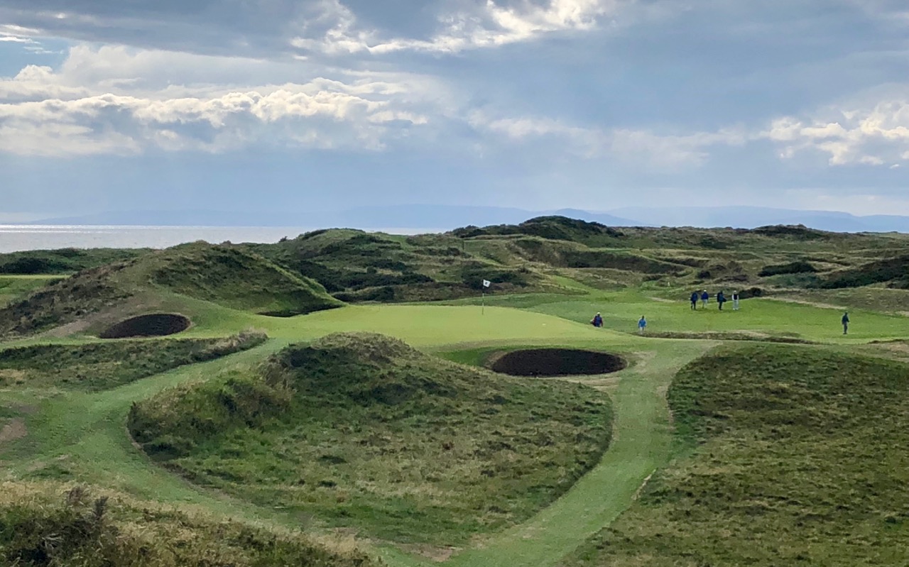 The Postage Stamp hole 8 at Royal Troon