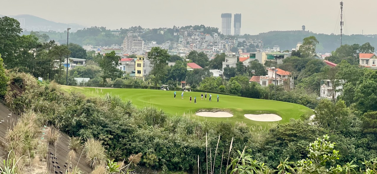 FLC Golf Club Ha Long Bay- hole 5 tee shot