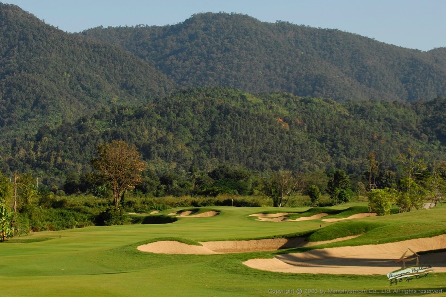 Chiangmai Highlands Golf & Spa Resort- hole 3