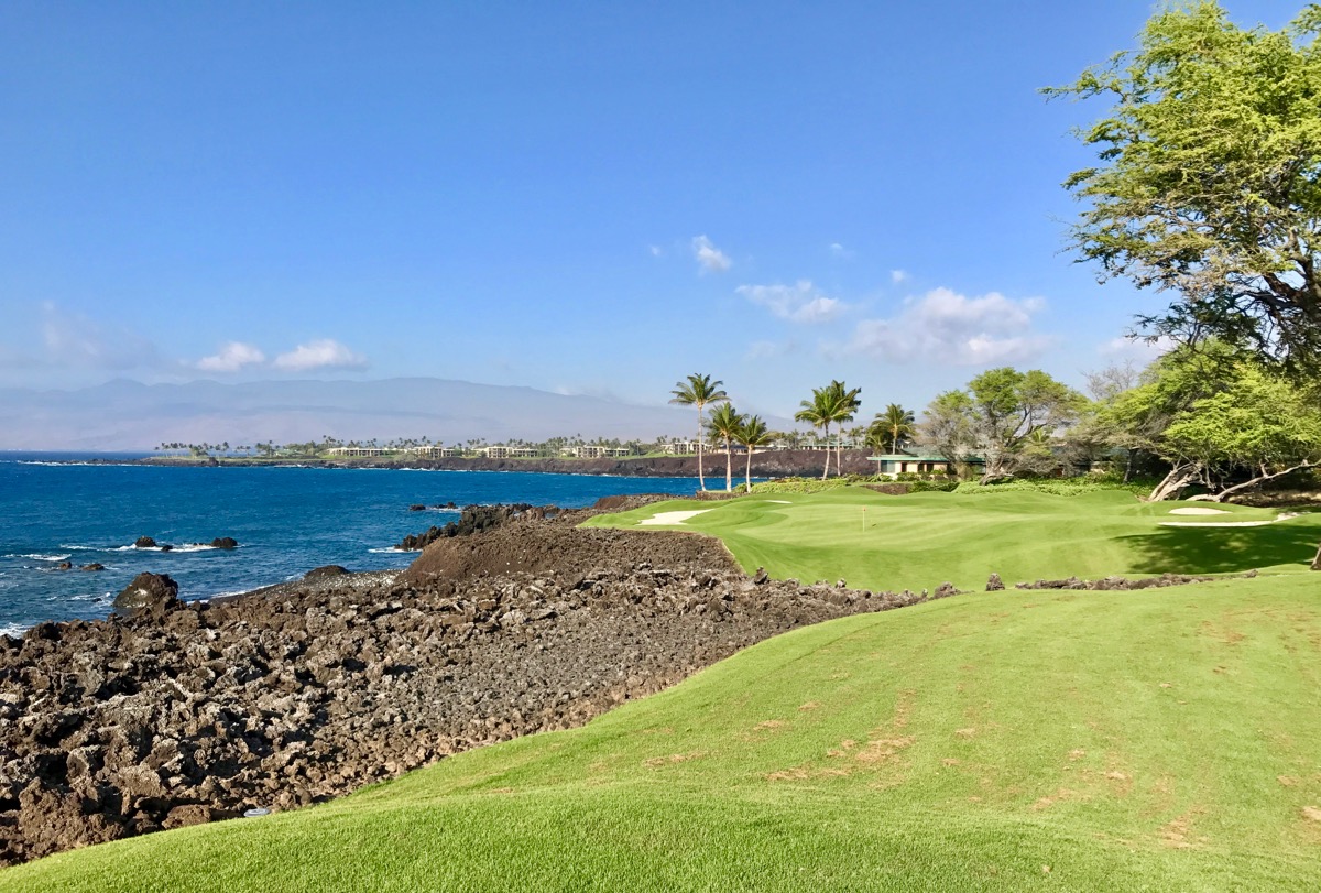 Mauna Lani Resort- South Course- hole 7