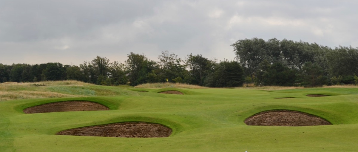 Royal Lytham & St Annes GC- bunkers bunkers everywhere!