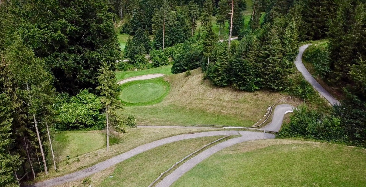 Golf Club Adamstal- Wallenbach course- hole 3